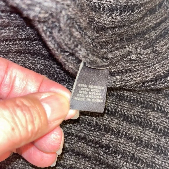 Anthropologie Laureate Lane Wool & Angora Sweater Vest / Tank Longline - Picture 10 of 11